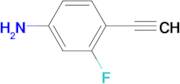 4-Ethynyl-3-fluoroaniline