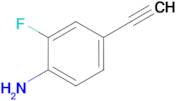 4-Amino-3-fluorophenylacetylene