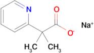 2-Methyl-2-(pyridin-2-yl)propanoic acid, sodium salt