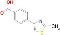 4-(2-Methyl-1,3-thiazol-4-yl)benzoic acid