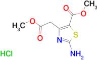 Methyl 2-amino-4-(2-methoxy-2-oxoethyl)thiazole-5-carboxylate hydrochloride