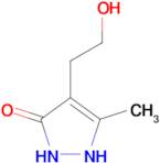 4-(2-Hydroxyethyl)-5-methyl-1H-pyrazol-3(2H)-one