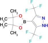 3,5-Bis(trifluoromethyl)-1H-pyrazole-4-boronic acid pinacol ester