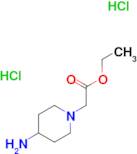 (4-Amino-piperidin-1-yl)acetic acid ethyl ester dihydrochloride