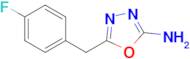 2-Amino-5-(4-fluorobenzyl)oxadiazole