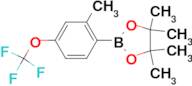 2-Methyl-4-trifluoromethoxyphenylboronic acid pinacol ester