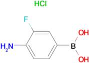 4-Amino-3-fluorophenylboronic acid hydrochloride