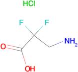 3-Amino-2,2-difluoro-propionic acid hydrochloride