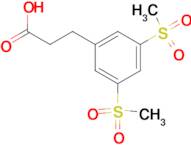 3-(3,5-Bis-Methanesulfonylphenyl)propionic acid