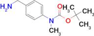 tert-Butyl 4-(aminomethyl)phenyl(methyl)carbamate