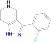 3-(2-Fluorophenyl)-4,5,6,7-tetrahydro-2H-pyrazolo[4,3-c]pyridine