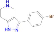 3-(4-Bromophenyl)-4,5,6,7-tetrahydro-2H-pyrazolo[4,3-c]pyridine