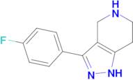 3-(4-Fluorophenyl)-4,5,6,7-tetrahydro-2H-pyrazolo[4,3-c]pyridine