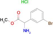 Methyl amino(3-bromophenyl)acetate hydrochloride