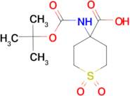 Boc-Amino-4-carboxy-1,1-dioxo-tetrahydrothiopyran