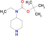 tert-Butyl ethyl(piperidin-4-yl)carbamate