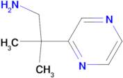 2-Methyl-2-(pyrazin-2-yl)propan-1-amine