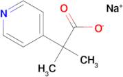 Sodium 2-methyl-2-(pyridin-4-yl)propanoate