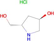 (3R,5S)-5-Hydroxymethyl-3-pyrrolidinolhydrochloride