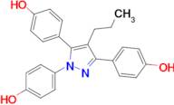 Phenol, 4,4',4''-(4-propyl-1H-pyrazole-1,3,5-triyl)tris-