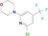 4-(6-Chloro-4-(trifluoromethyl)pyridin-2-yl)morpholine