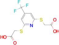 (6-Carboxymethylsulfanyl-4-(trifluoromethyl)pyridin-2-ylsulfanyl)acetic acid