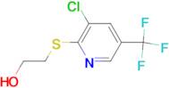 2-(3-Chloro-5-(trifluoromethyl)pyridin-2-ylsulfanyl)ethanol