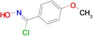 N-Hydroxy-4-methoxybenzenecarboxyimidoyl chloride