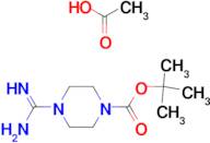 1-tert-Butoxycarbonyl-4-carbamimidoylpiperazine acetate