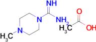 4-Methylpiperazine-1-carboxamidinium acetate