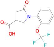 5-Oxo-1-(2-trifluoromethoxy-phenyl)pyrrolidine-3-carboxylic acid