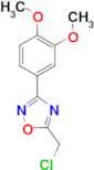 5-Chloromethyl-3-(3,4-dimethoxyphenyl)-[1,2,4]oxadiazole