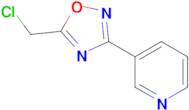 3-(5-Chloromethyl-[1,2,4]oxadiazol-3-yl)pyridine
