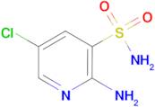 2-Amino-5-chloro-pyridine-3-sulfonic acid amide