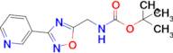 5-(tert-Butyloxycarbonyamino)methyl-3-pyridin-3-yl-[1,2,4]oxadiazole