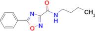 5-Phenyl[1,2,4]oxadiazole-3-carboxylic acidbutylamide