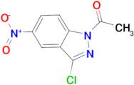 1-(3-Chloro-5-nitro-1H-indazol-1-yl)-1-ethanone