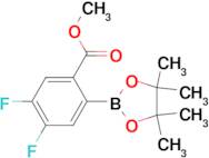 2-(Methoxycarbonyl)-4,5-difluorophenylboronic acidpinacol ester