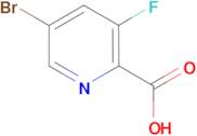 5-Bromo-3-fluoropyridine-2-carboxylic acid