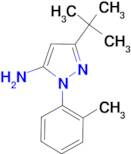 5-Amino-3-tert-butyl-1-o-tolyl-1H-pyrazole