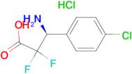 (S)-3-Amino-3-(4-chlorophenyl)-2,2-difluoropropionic acid hydrochloride