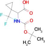 N-Boc-2-(1-Trifluoromethylcyclopropyl)-DL-glycine