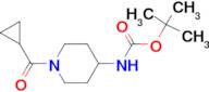 4-Boc-Amino-1-cyclopropanecarbonylpiperidine