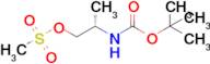 (S)-2-((tert-butoxycarbonyl)amino)propyl methanesulfonate