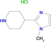 4-(1-Methylimidazol-2-yl)piperidine hydrochloride