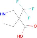 3-(Trifluoromethyl)pyrrolidine-3-carboxylic acid