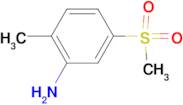 2-Methyl-5-(methylsulfonyl)aniline