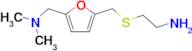 2-((2-Aminoethylthio)methyl)-5-((N,N-dimethylamino)methyl)furan