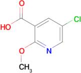 5-Chloro-2-methoxynicotinic acid