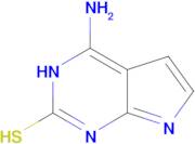 4-Amino-7H-pyrrolo[2,3-D]pyrimidine-2-thiol